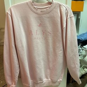 Pink Alys Beach Crewneck